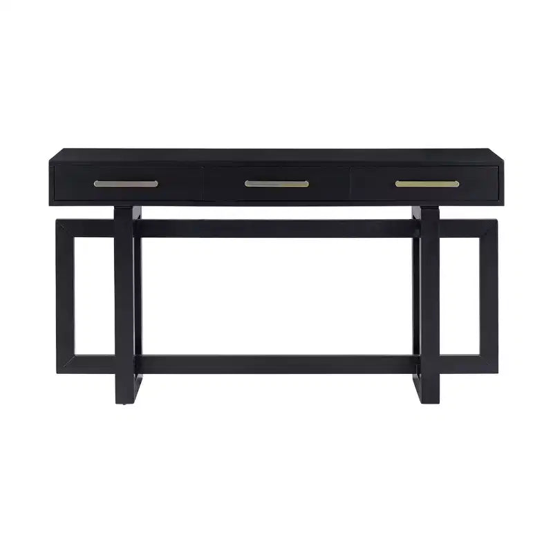 Consolle elegante con tre cassetti