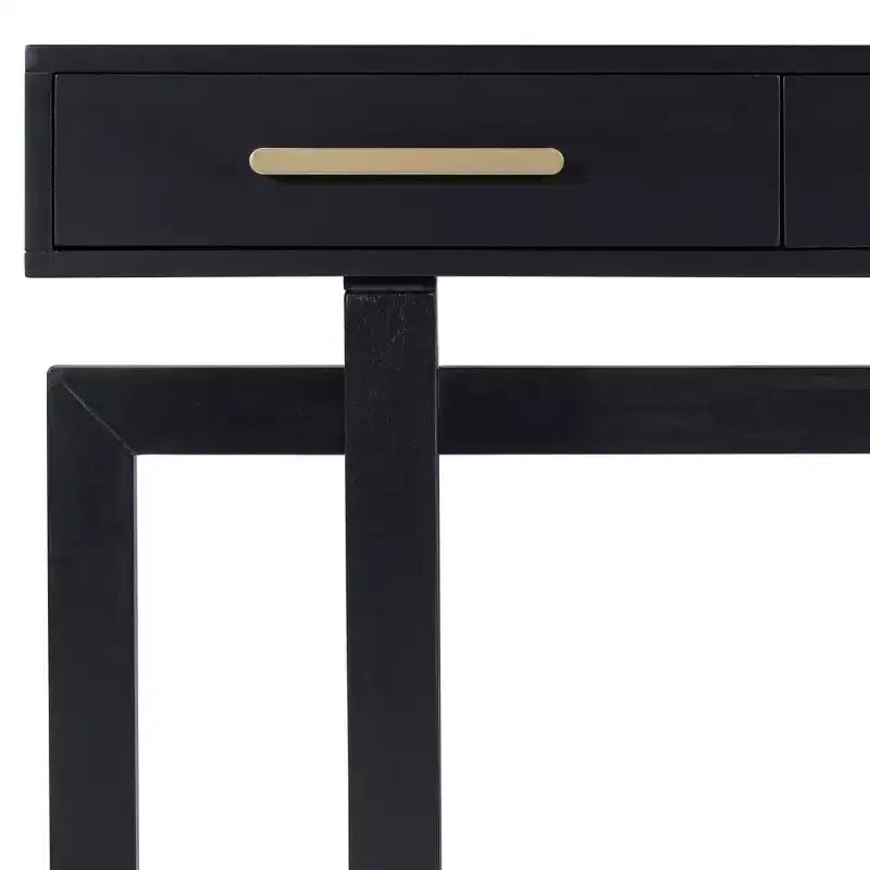 Consolle elegante con tre cassetti