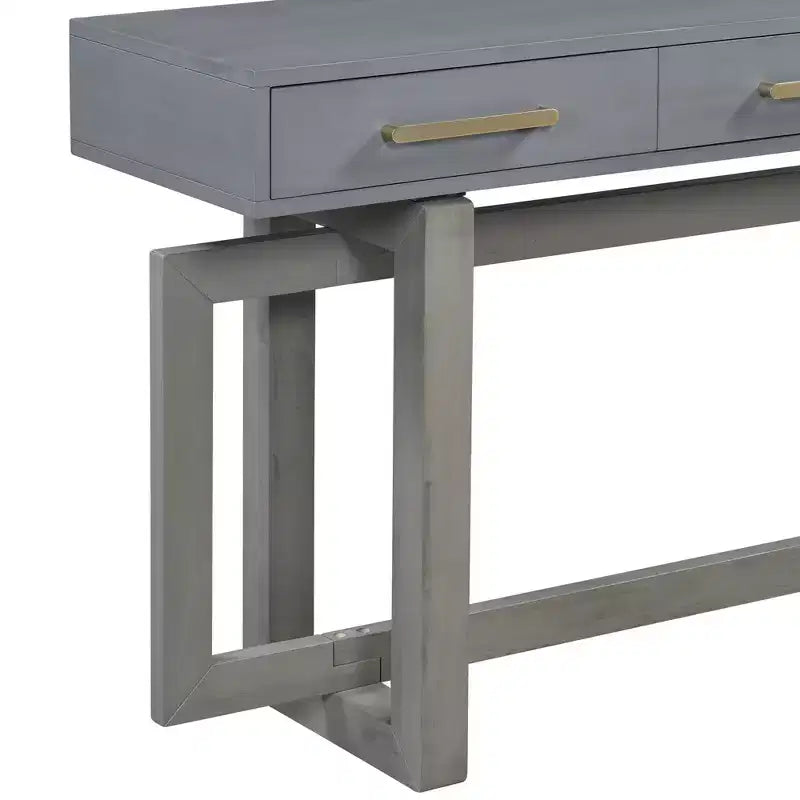 Consolle elegante con tre cassetti